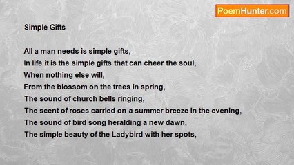 Christopher Tye - Simple Gifts