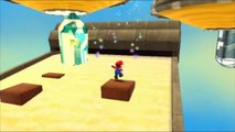Super Mario Galaxy - Ile sablonneuse - Étoile 1 : Les vents du désert