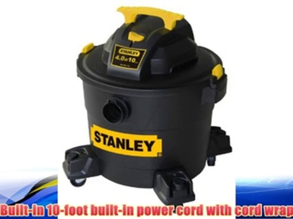 Best buy Stanley 8355118/SL18191P Wet/Dry Vac 4.0-Peak Horsepower 10-Gallon Black,"