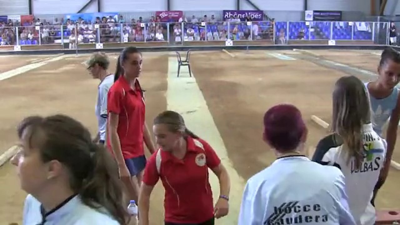Second tour, Demi-finales de la Coupe d'Europe des Clubs Féminins, Sport Boules, Saint-Denis-les-Bourg 2014