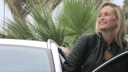 Estelle Lefébure au Rallye d'Antibes