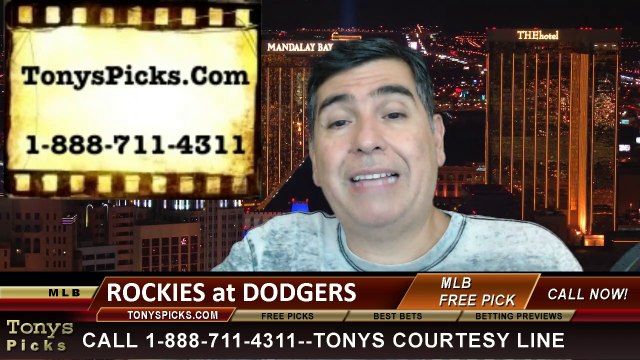 MLB Pick LA Dodgers vs. Colorado Rockies Odds Prediction Preview 6-17-2014