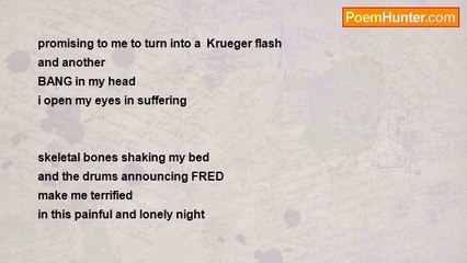 Poetheart (back) - Fred Krueger Bang!