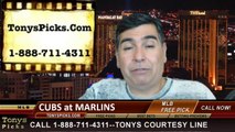 MLB Pick Miami Marlins vs. Chicago Cubs Odds Prediction Preview 6-17-2014