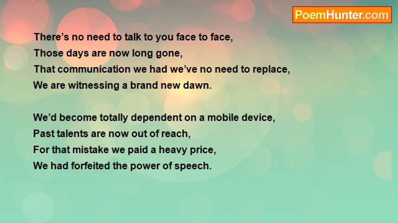 bri mar - '' Our Ability To Communicate Had Died ''