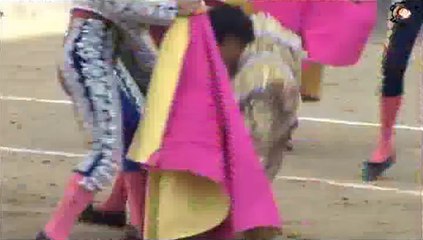 Cornada a Sergio Flores en Madrid