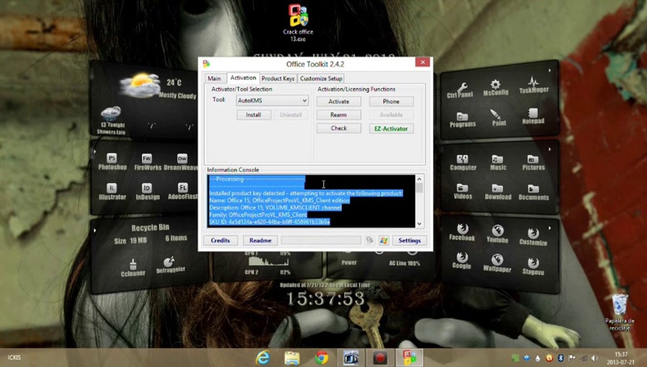Activar office 2013[1]
