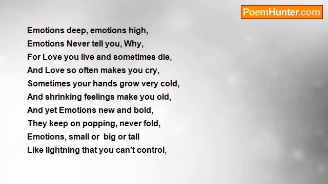 Sandra Feldman - Human Emotions, Mystery