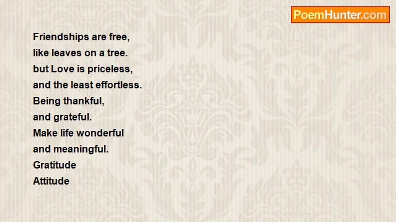 Philo Yan - GRATITUDE ATTITUDE