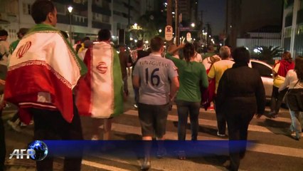 ردود فعل جمهور منتخبي ايران ونيجيريا بعد تعادلهما السلبي