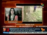 Desaloja empresa privada de manera violenta  a indígenas de Paraguay