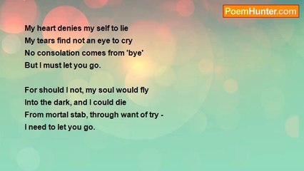 John Carter Brown - To Let You Go