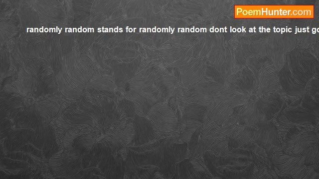 Sun shine - randomly random
