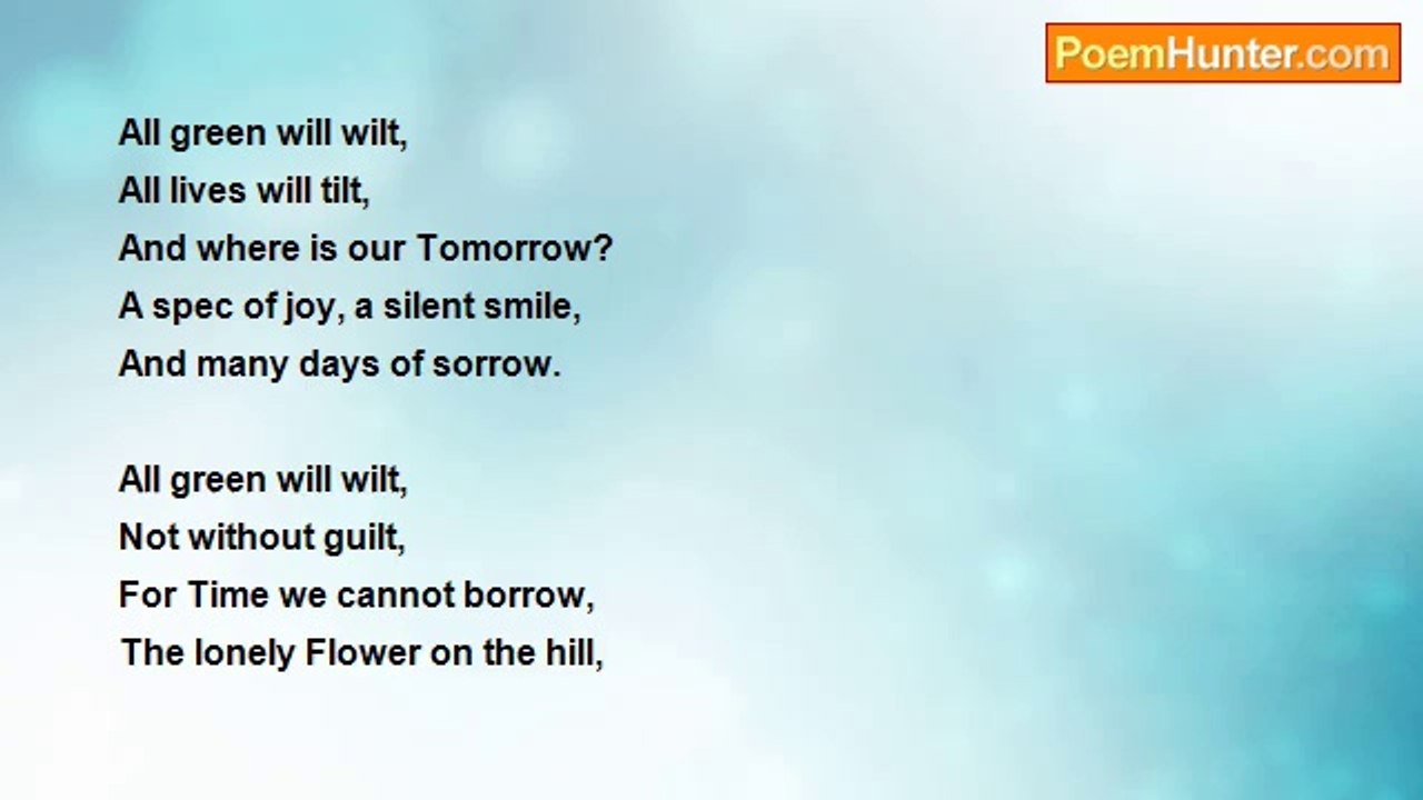 Sandra Feldman - Tomorrow