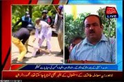 Khawaja Izharul Hasan Media Talk outside Sindh Assembly
