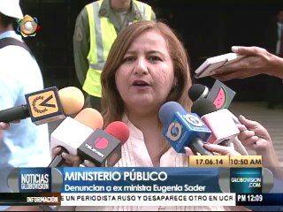 Figuera denuncia a la exministra Eugenia Sader ante la Fiscalía