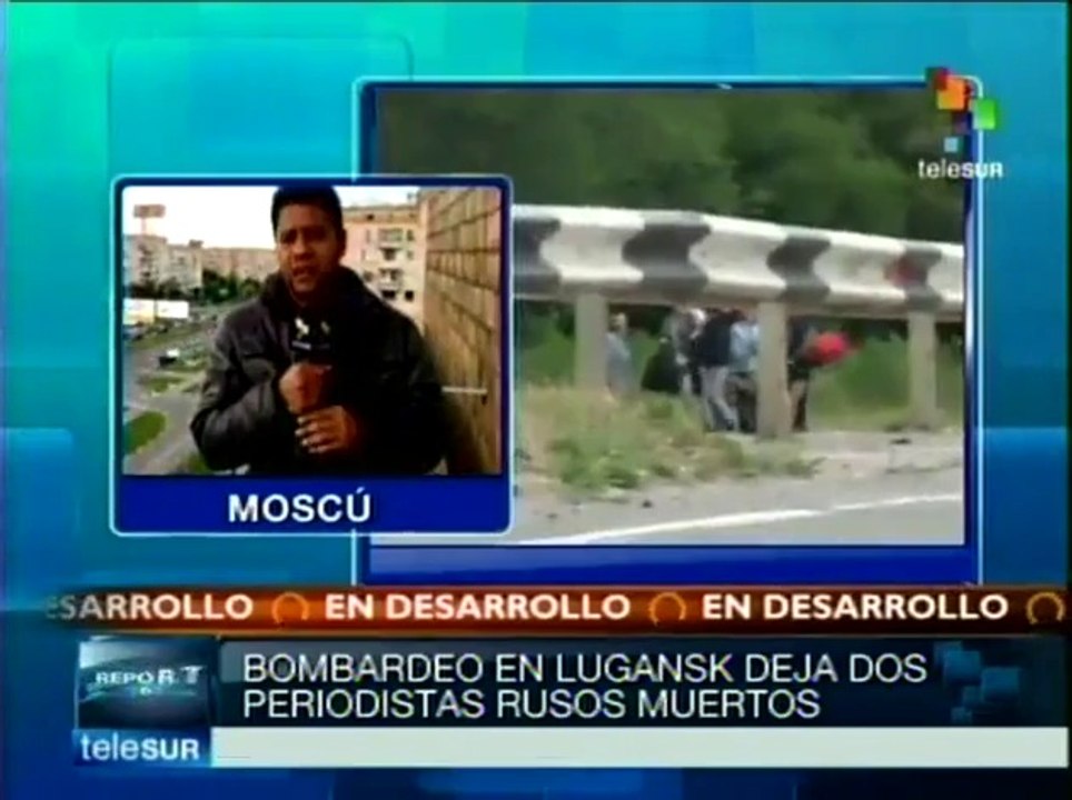 Bombardeo ucraniano en Lugansk deja 2 periodistas rusos muertos