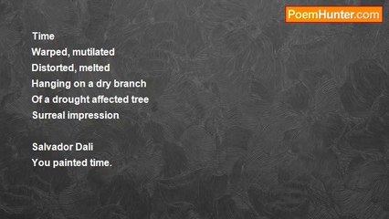 Tirupathi Chandrupatla - Dali Painting