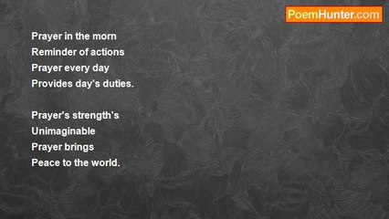 Tirupathi Chandrupatla - Power of Prayer