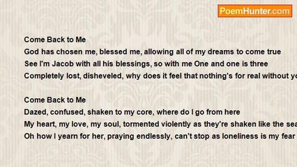 Don Dama - Come Back to Me