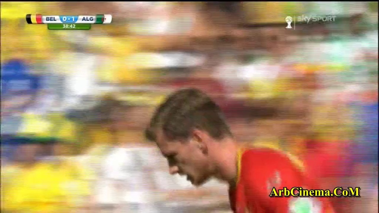 الجرائر 1-0 بلجيكا مشاهدة ملخص الشوط الأول كامل
