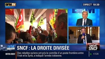 BFM Story: Réforme ferroviaire: la droite est-elle divisée ? - 17/06