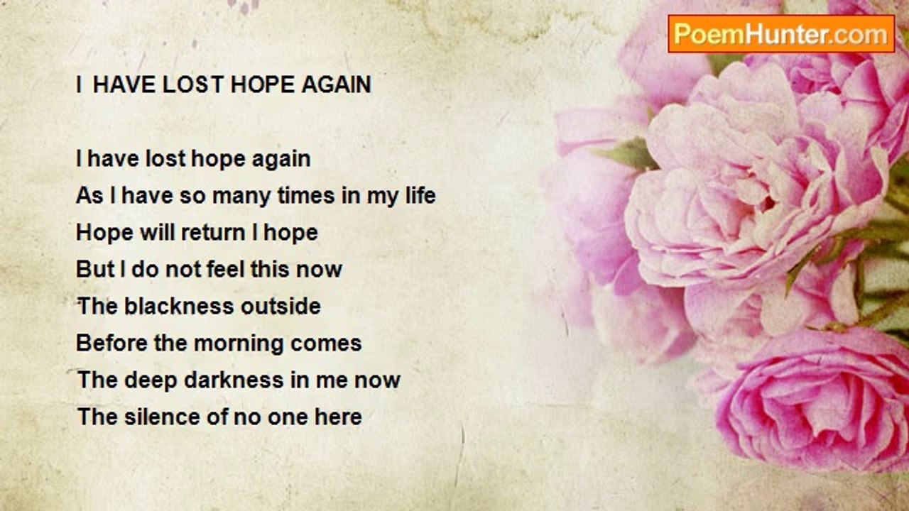 Shalom Freedman - I Have Lost Hope Again