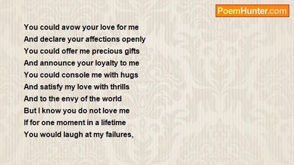 Oyekake Satty Joshua - You Do Not Love Me