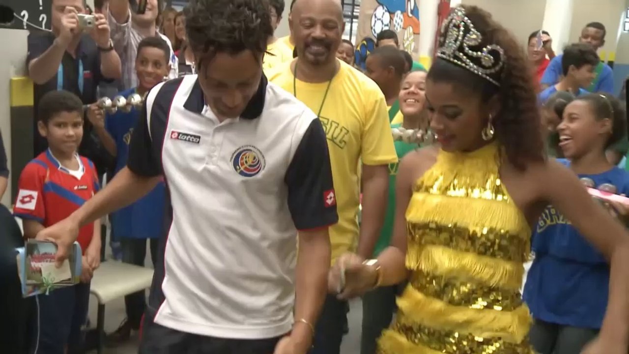 WM 2014: Costa Rica bittet Italien zum Tanz