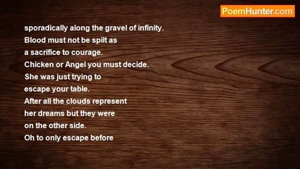 eclairage ecrivain - Chicken or Angel