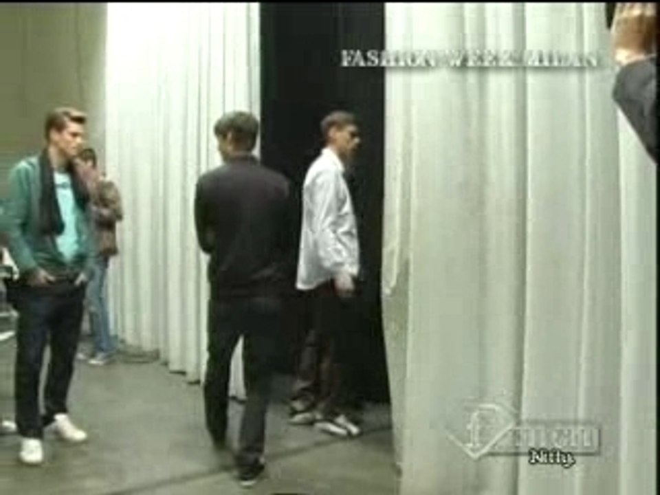 Frankie morello fw07 backstage