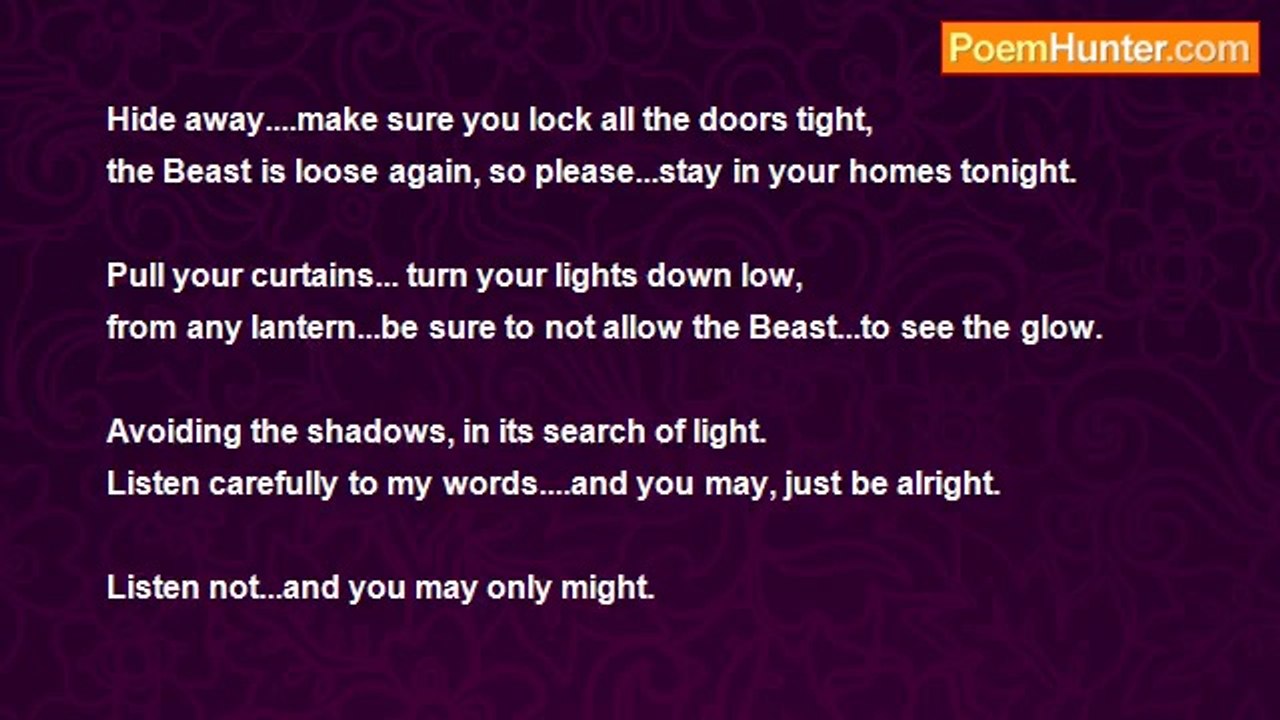 James Urwin - The Beast Looking for Light