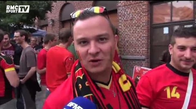 Football / Grosse satisfaction pour les supporters belges - 17/06