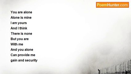 gajanan mishra - You are alone