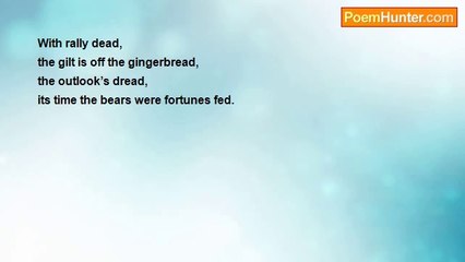 Jonathan ROBIN - Stockmarket Slump