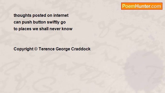 Terence George Craddock (Spectral Images and Images Of Light) - Instant Internet Thought Dispersion