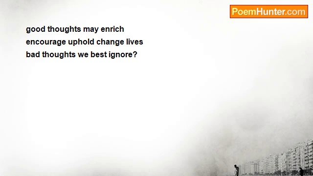 Terence George Craddock (Spectral Images and Images Of Light) - Good Thoughts Bad Thoughts