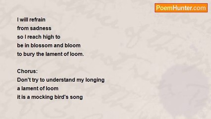 Linda Neill Poet Digter - Lament of loom