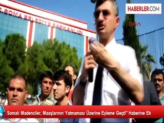 Somalı madencilere maaş müjdesi
