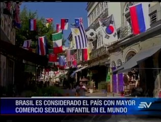 Prostitución infantil, otro problema que opaca el Mundial en Brasil