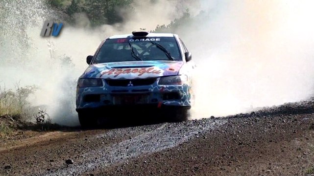 2014 Oyak Renault Yeşil Bursa Rallisi / Hakkı Ağaoğlu - Nehir Yılmaz / Mitsubishi Lancer Evo 9