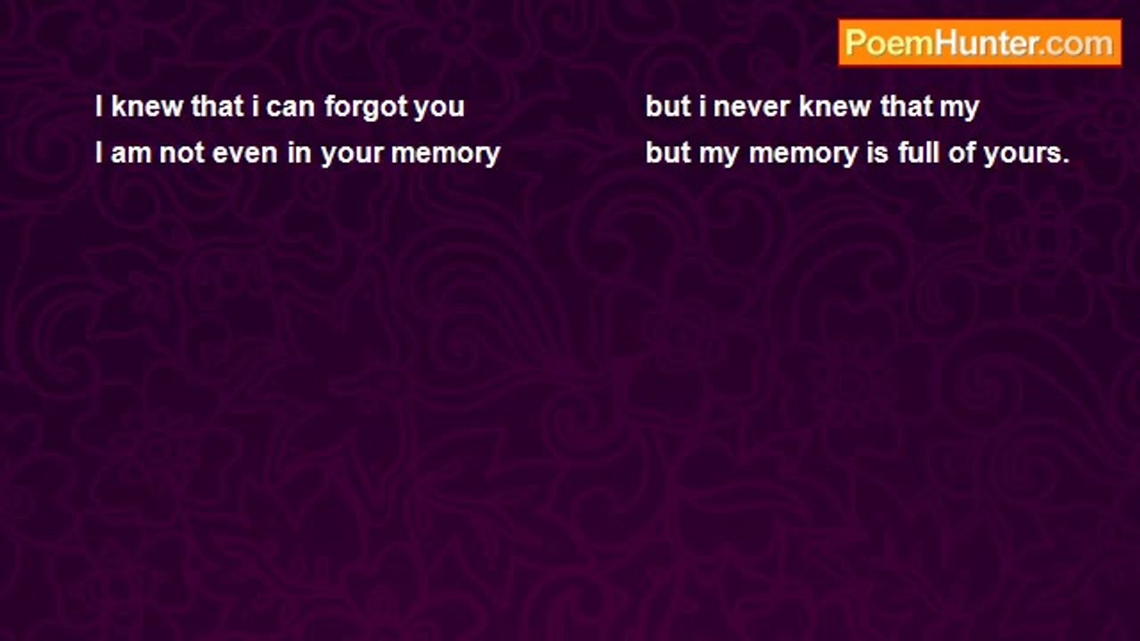 PRADIP DASGUPTA - Your Memory