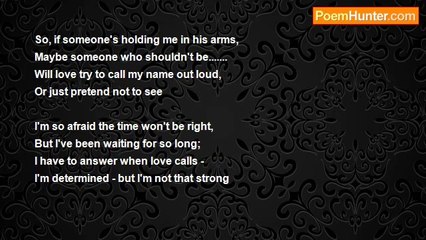 Lora Colon - Will Love Call My Name?