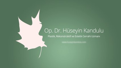 Somon DNA’sı güzelleşme yöntemi olarak kullanılmalı mıdır? - Op. Dr. Hüseyin Kandulu