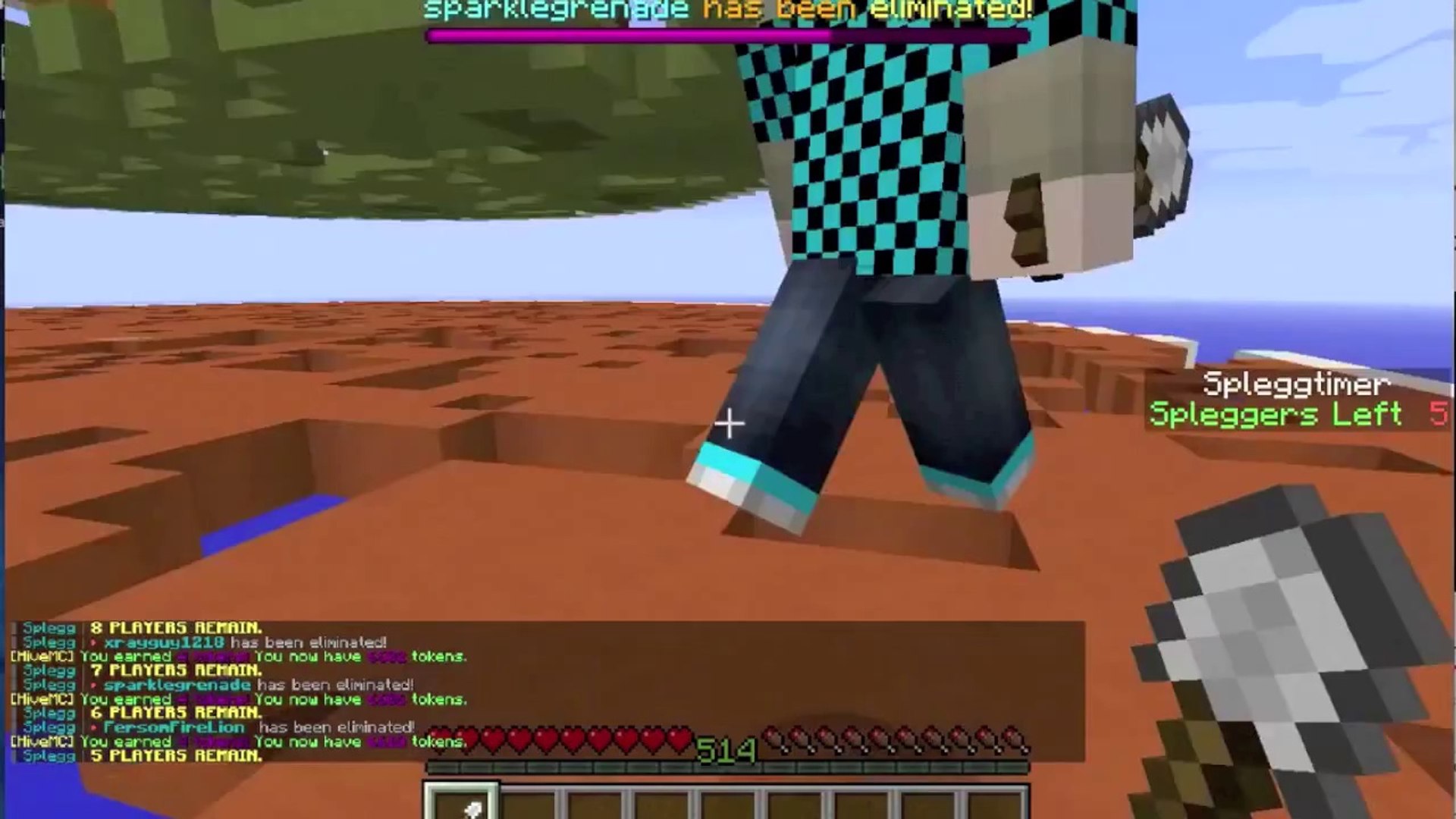 Minecraft - Let's Play Minigames - Splegg Survival