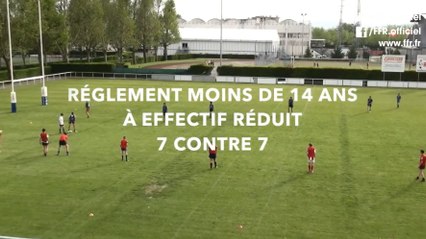 Ecole de Rugby : -14 ans et -15 ans féminine effectif réduit