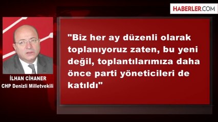 CHP'de İhsanoğlu'na Karşı Çıkan Vekiller toplantı Yaptı