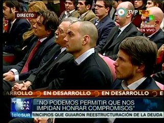 Argentina dispuesta a pagar su deuda, pero de forma justa