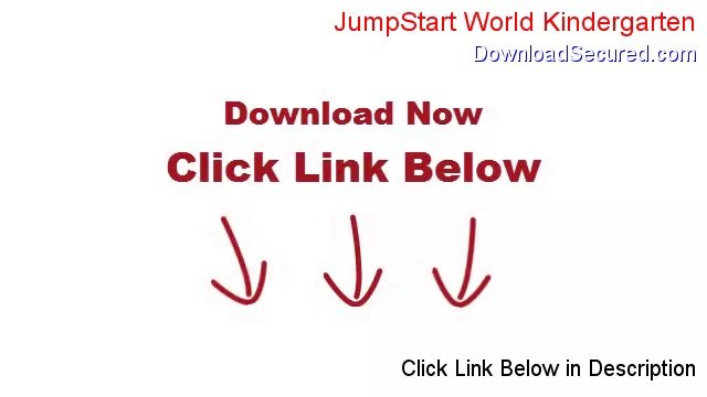 JumpStart World Kindergarten Download Free (Free of Risk Download)