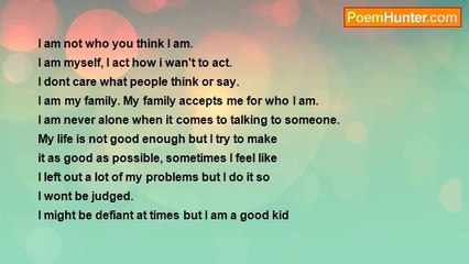 Zuleyma Garcia - I Am Not Who You Think I Am